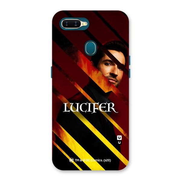 Lucifer Hell Stripes Back Case for Oppo A7