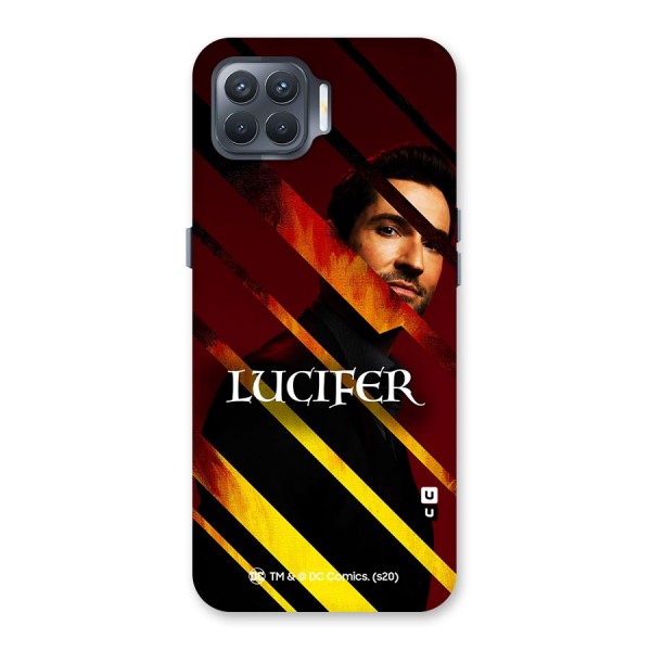 Lucifer Hell Stripes Back Case for Oppo F17 Pro