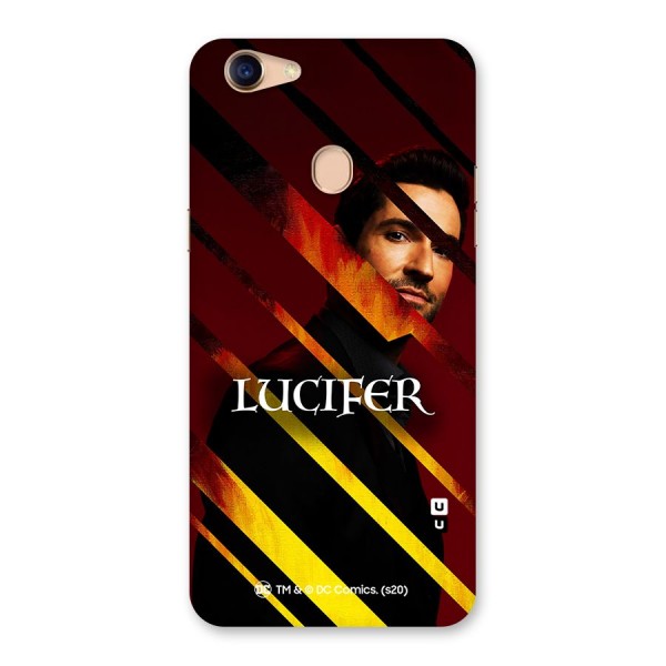 Lucifer Hell Stripes Back Case for Oppo F5