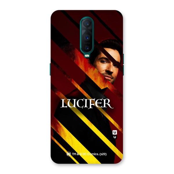 Lucifer Hell Stripes Back Case for Oppo R17 Pro