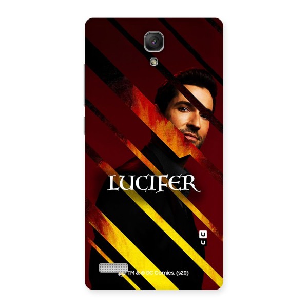 Lucifer Hell Stripes Back Case for Redmi Note