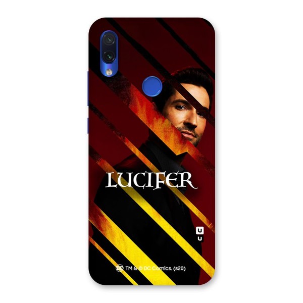 Lucifer Hell Stripes Back Case for Redmi Note 7