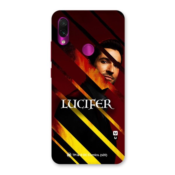 Lucifer Hell Stripes Back Case for Redmi Note 7 Pro