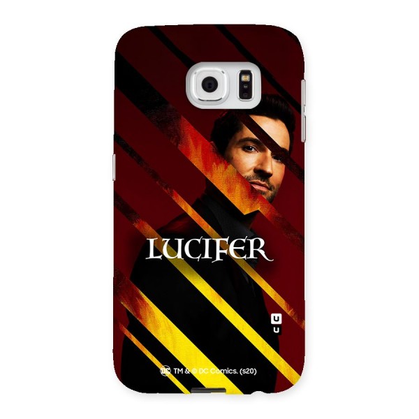 Lucifer Hell Stripes Back Case for Samsung Galaxy S6