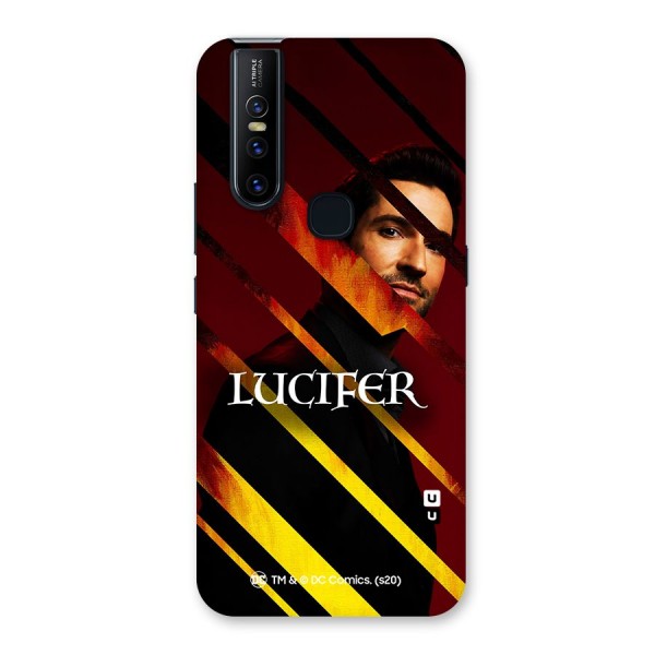 Lucifer Hell Stripes Back Case for Vivo V15