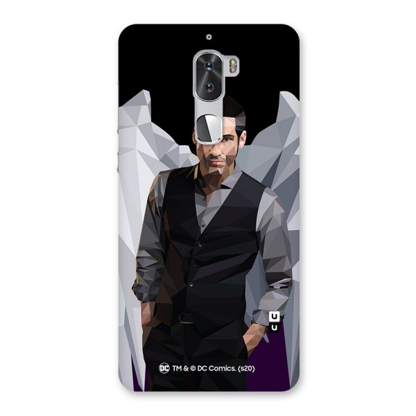 Lucifer Morningstar Art Abstract Back Case for Coolpad Cool 1