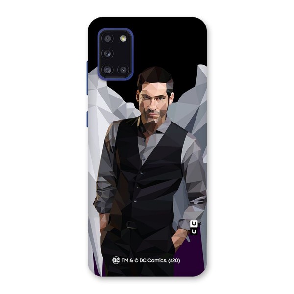 Lucifer Morningstar Art Abstract Back Case for Galaxy A31