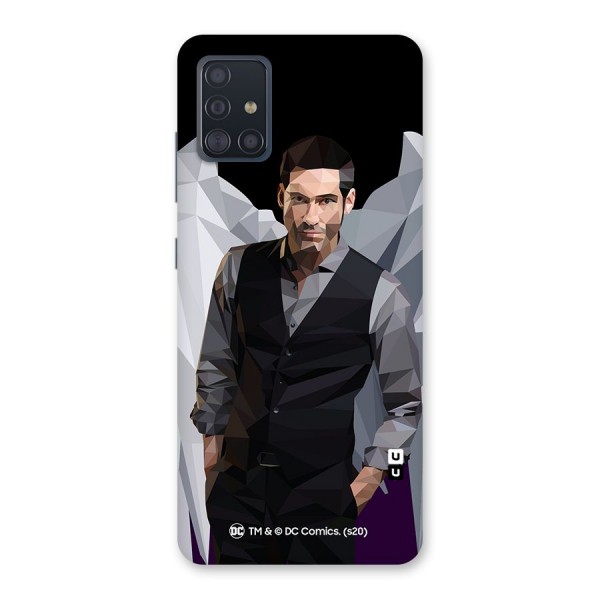 Lucifer Morningstar Art Abstract Back Case for Galaxy A51