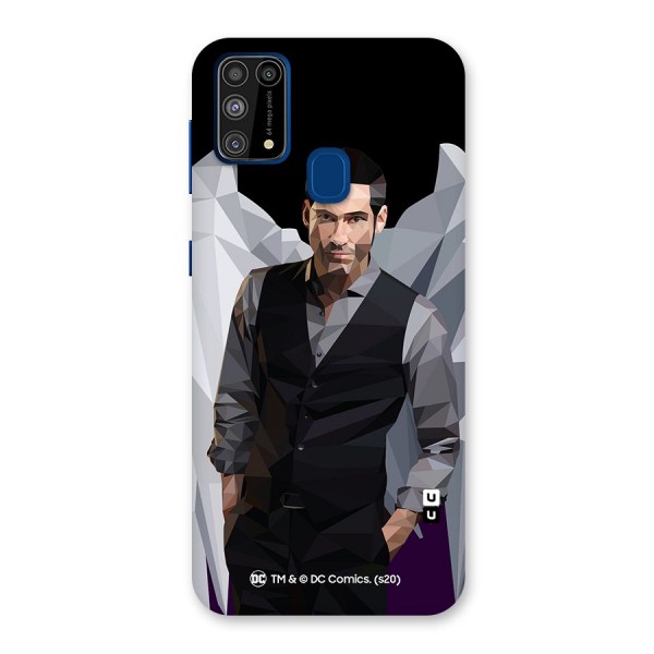 Lucifer Morningstar Art Abstract Back Case for Galaxy F41