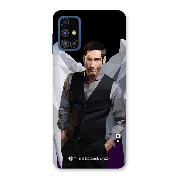 Lucifer Morningstar Art Abstract Back Case for Galaxy M51