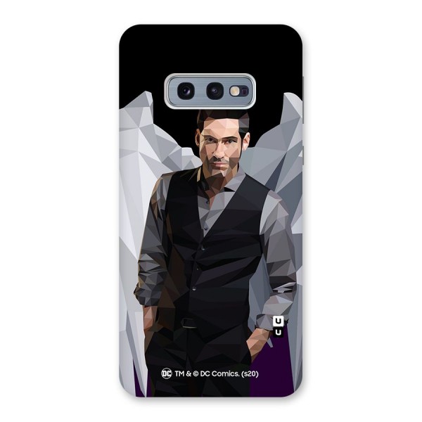 Lucifer Morningstar Art Abstract Back Case for Galaxy S10e