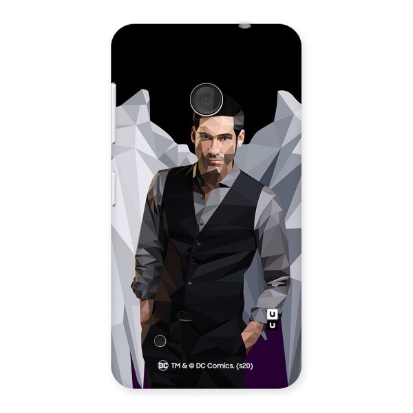 Lucifer Morningstar Art Abstract Back Case for Lumia 530