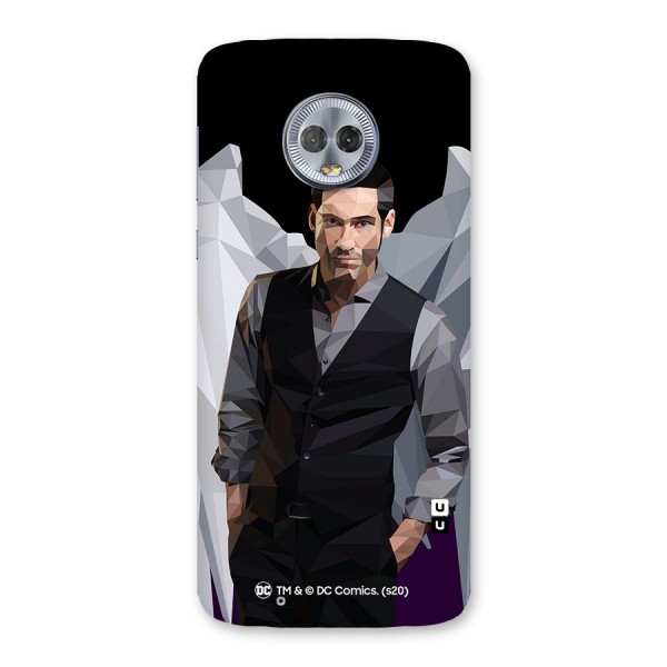 Lucifer Morningstar Art Abstract Back Case for Moto G6