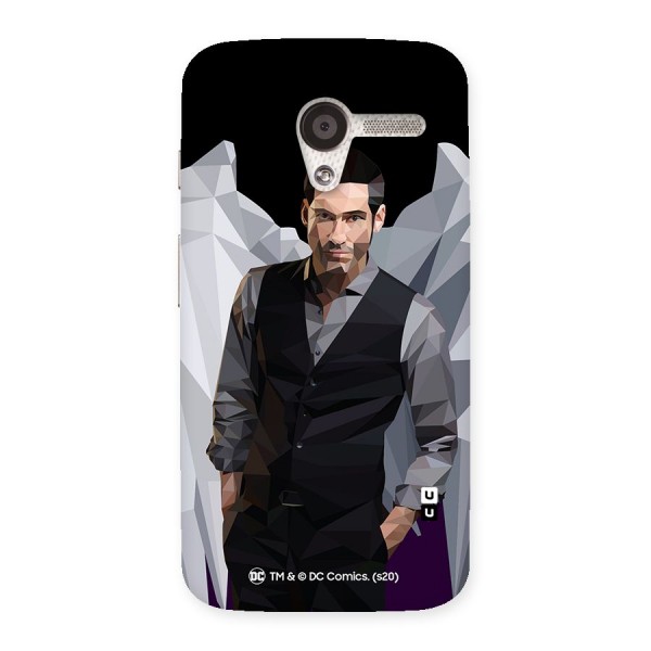 Lucifer Morningstar Art Abstract Back Case for Moto X