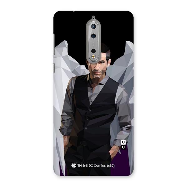 Lucifer Morningstar Art Abstract Back Case for Nokia 8