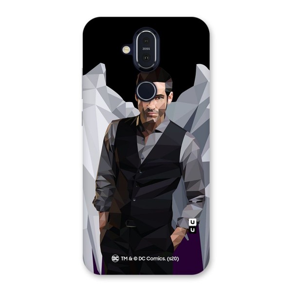 Lucifer Morningstar Art Abstract Back Case for Nokia 8.1