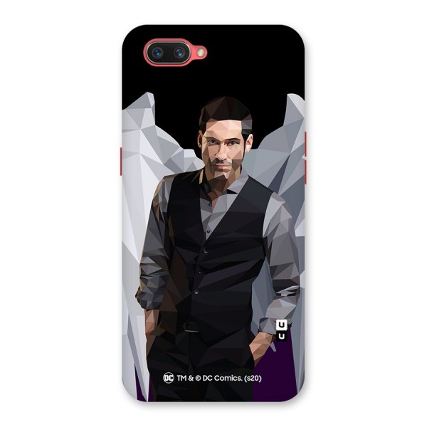 Lucifer Morningstar Art Abstract Back Case for Oppo A3s