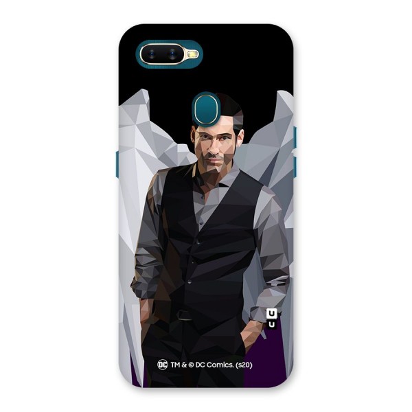 Lucifer Morningstar Art Abstract Back Case for Oppo A7