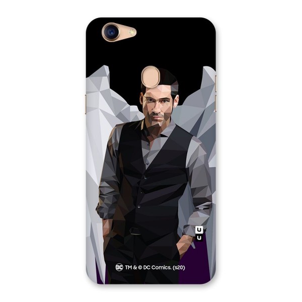 Lucifer Morningstar Art Abstract Back Case for Oppo F5