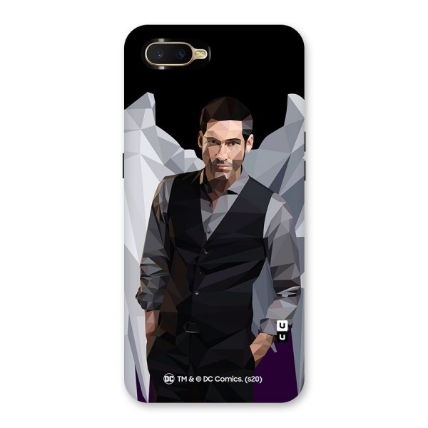 Lucifer Morningstar Art Abstract Back Case for Oppo K1