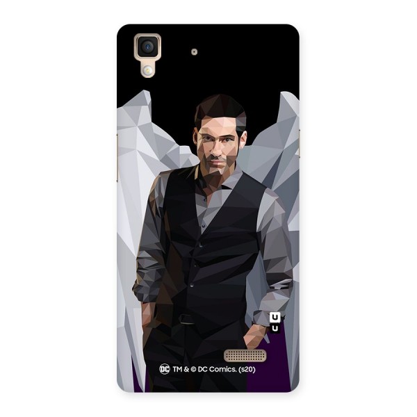 Lucifer Morningstar Art Abstract Back Case for Oppo R7