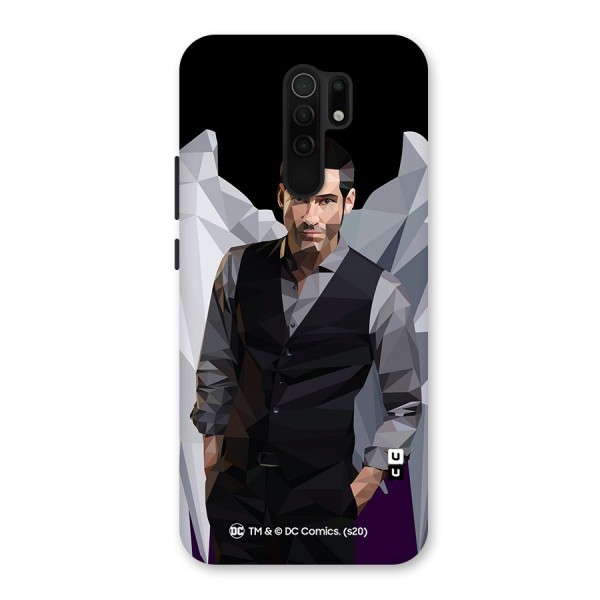 Lucifer Morningstar Art Abstract Back Case for Poco M2