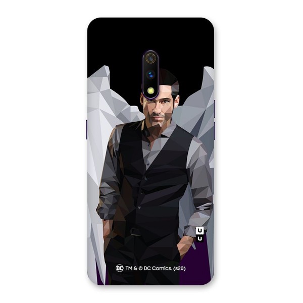 Lucifer Morningstar Art Abstract Back Case for Realme X