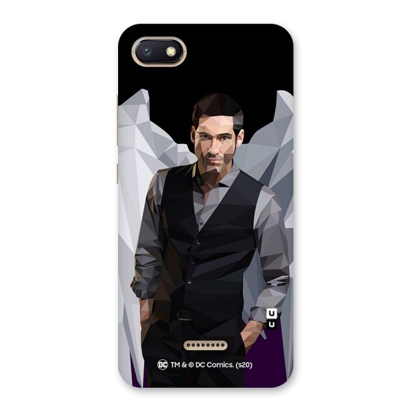 Lucifer Morningstar Art Abstract Back Case for Redmi 6A