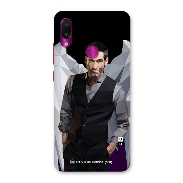 Lucifer Morningstar Art Abstract Back Case for Redmi Note 7 Pro