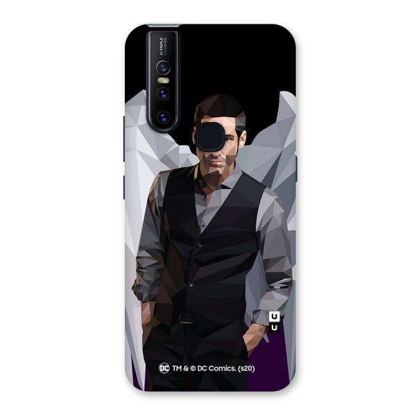 Lucifer Morningstar Art Abstract Back Case for Vivo V15