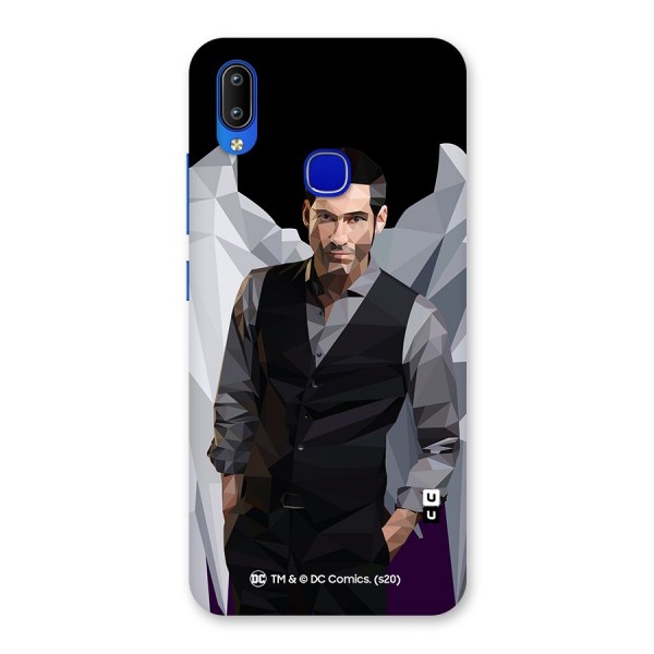 Lucifer Morningstar Art Abstract Back Case for Vivo Y91