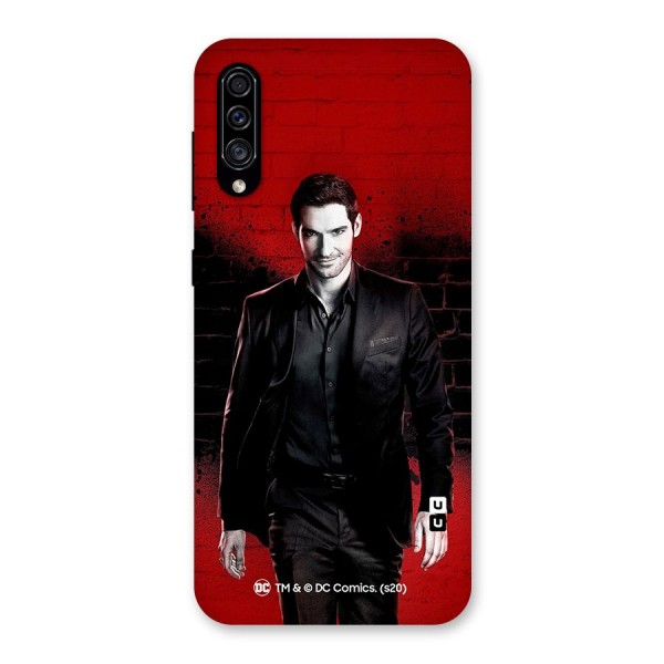 Lucifer Morningstar Wings Shadow Back Case for Galaxy A30s