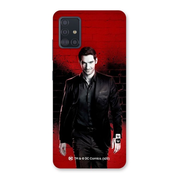 Lucifer Morningstar Wings Shadow Back Case for Galaxy A51