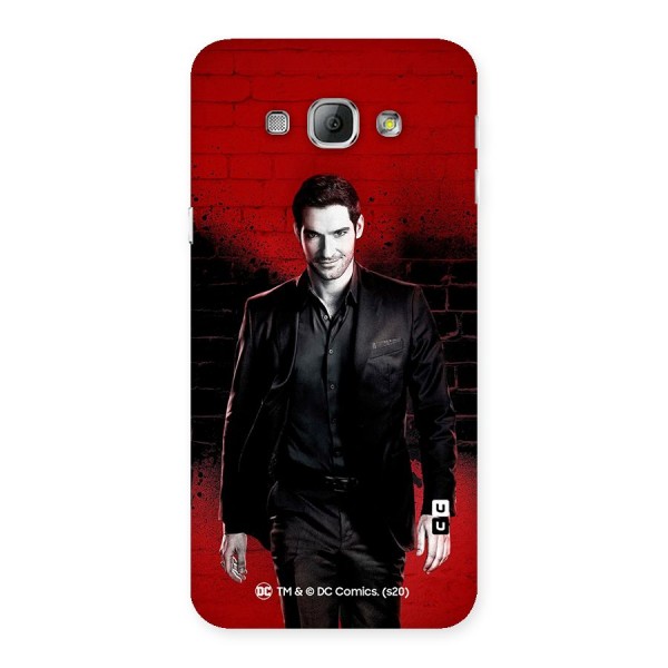 Lucifer Morningstar Wings Shadow Back Case for Galaxy A8