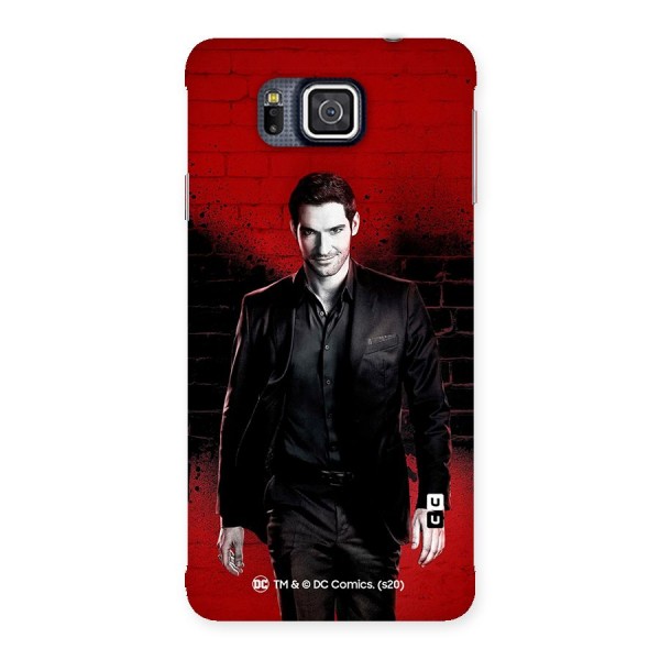 Lucifer Morningstar Wings Shadow Back Case for Galaxy Alpha