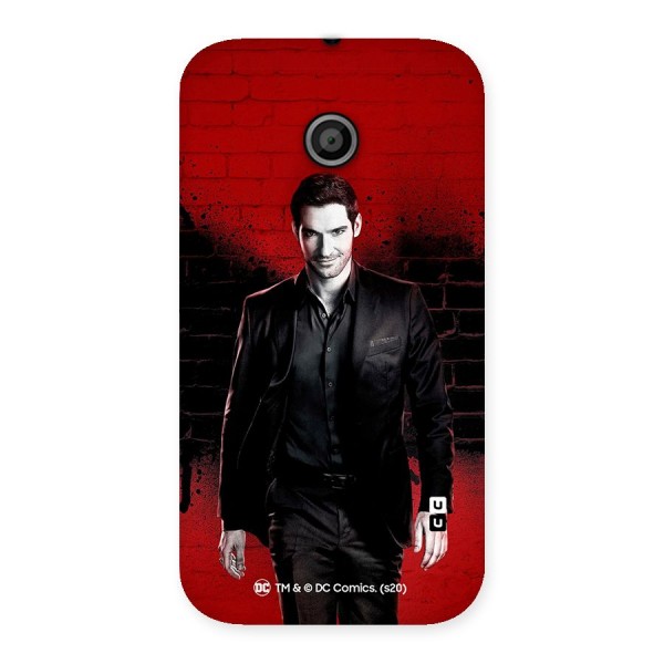 Lucifer Morningstar Wings Shadow Back Case for Moto E