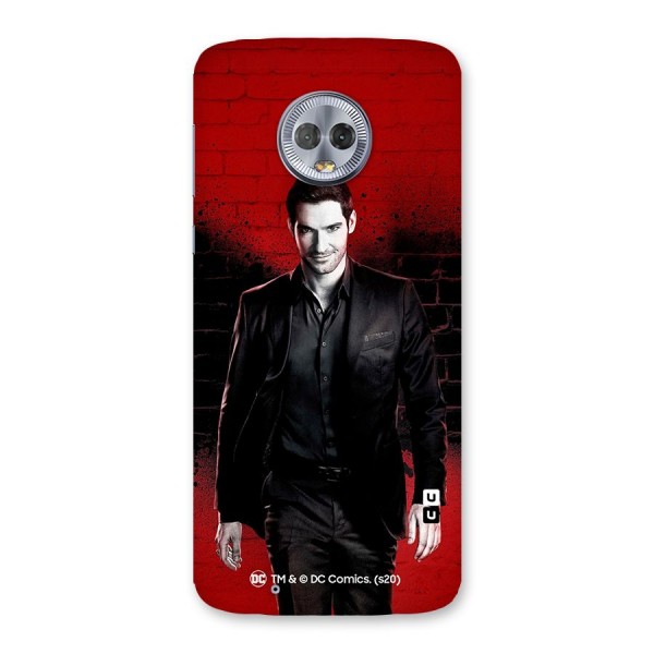 Lucifer Morningstar Wings Shadow Back Case for Moto G6