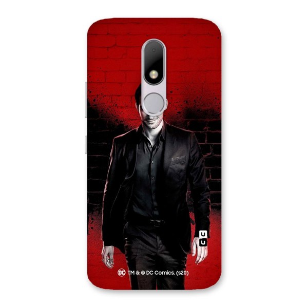 Lucifer Morningstar Wings Shadow Back Case for Moto M