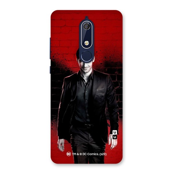 Lucifer Morningstar Wings Shadow Back Case for Nokia 5.1