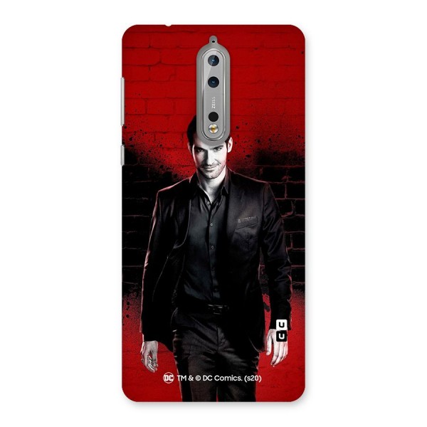 Lucifer Morningstar Wings Shadow Back Case for Nokia 8