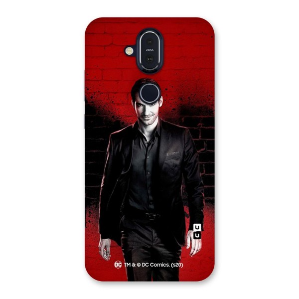 Lucifer Morningstar Wings Shadow Back Case for Nokia 8.1