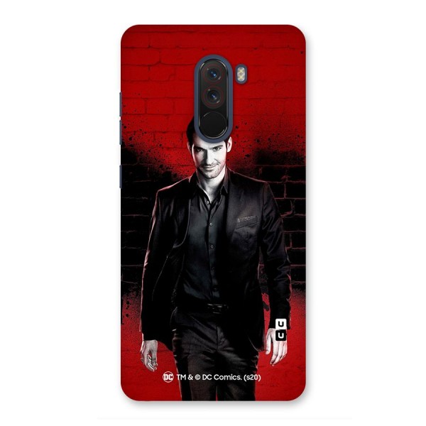 Lucifer Morningstar Wings Shadow Back Case for Poco F1