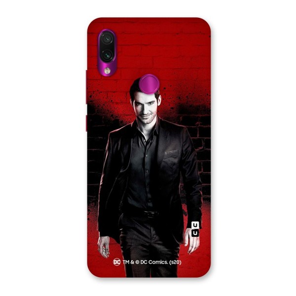 Lucifer Morningstar Wings Shadow Back Case for Redmi Note 7 Pro
