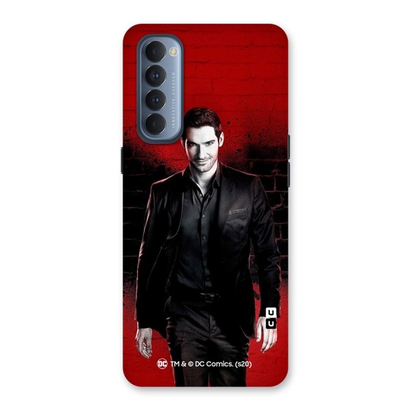 Lucifer Morningstar Wings Shadow Back Case for Reno4 Pro