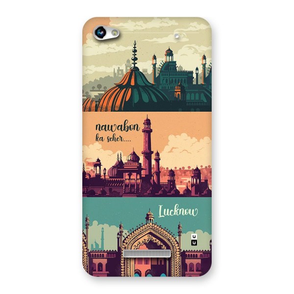 Lucknow City Back Case for Canvas Hue 2 A316