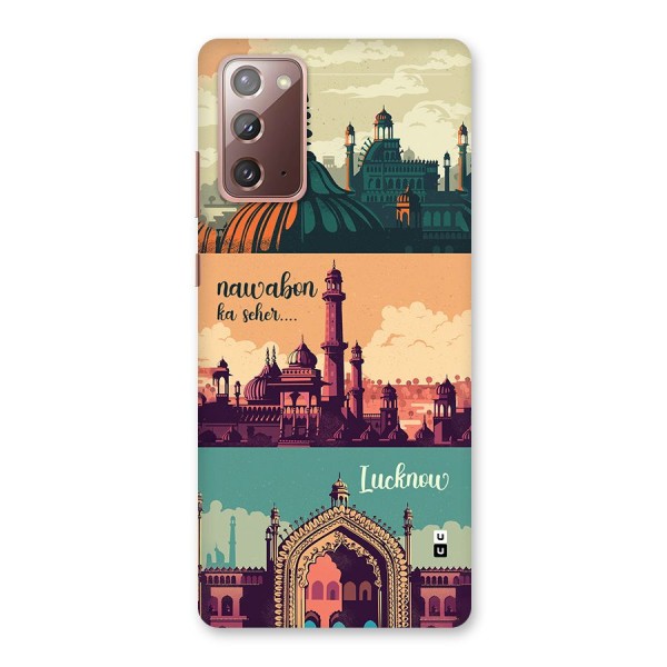 Lucknow City Back Case for Galaxy Note 20