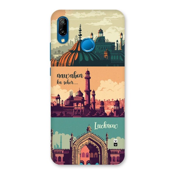 Lucknow City Back Case for Huawei P20 Lite