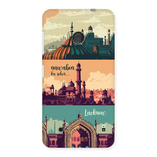 Lucknow City Back Case for Lumia 530