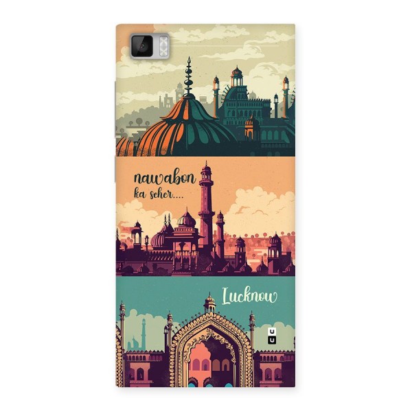 Lucknow City Back Case for Mi3