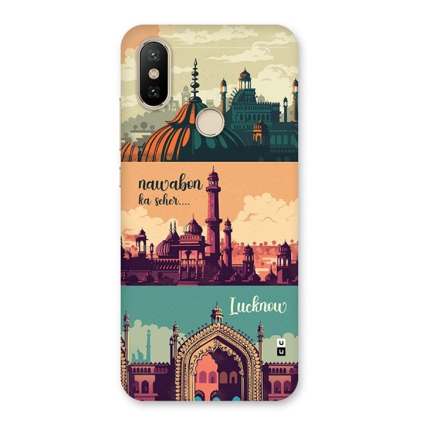 Lucknow City Back Case for Mi A2